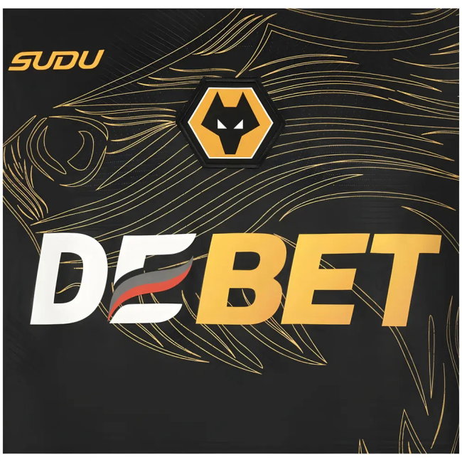 2024-2025 Wolves Long Sleeve Away Shirt (Djiga 34)-SoccerKits Hub | Buy Soccer Jerseys Online